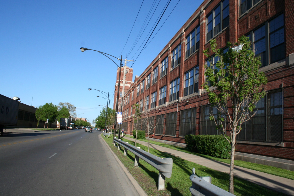 Mundie and Jensen designed prairie manufacturing building